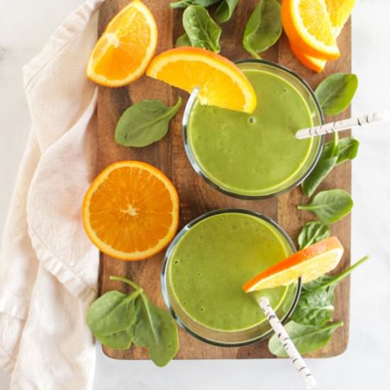 Orange Green Smoothie