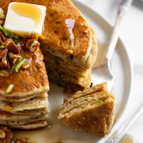 Zucchini Bread Pancakes