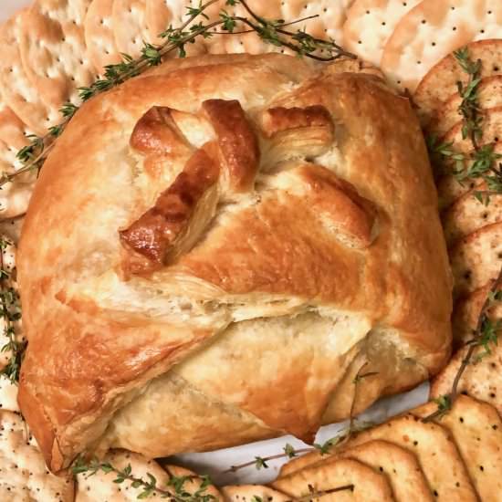Puff Pastry Baked Brie