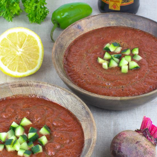 ‘Everything’ Vegan Gazpacho