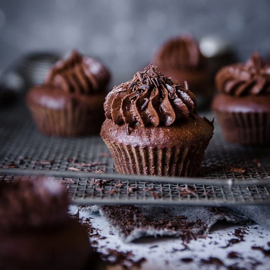 Chocolate Blender Cupcakes