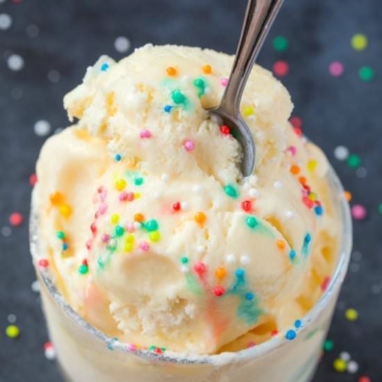Keto Vanilla Ice Cream
