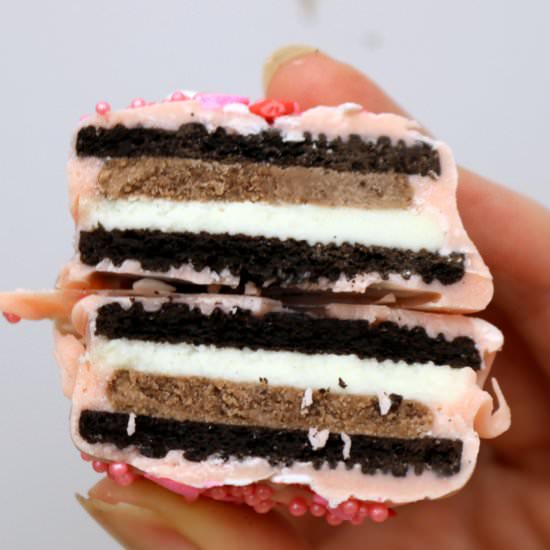 Pink Love Oreo