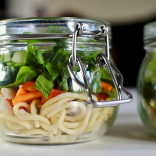 Healthy Homemade Pot Noodles