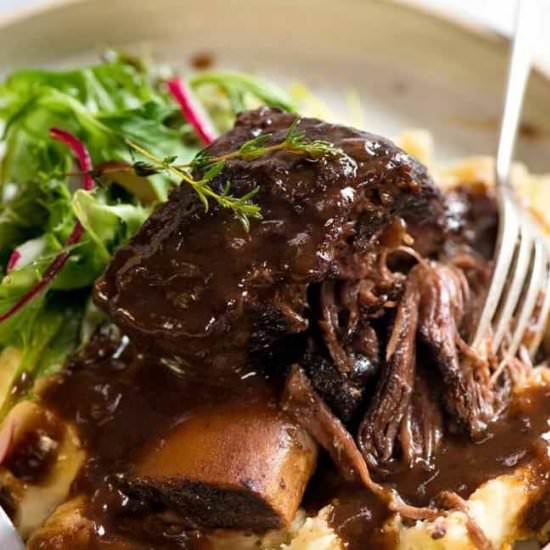 Beef Short Ribs in Red Wine Sauce