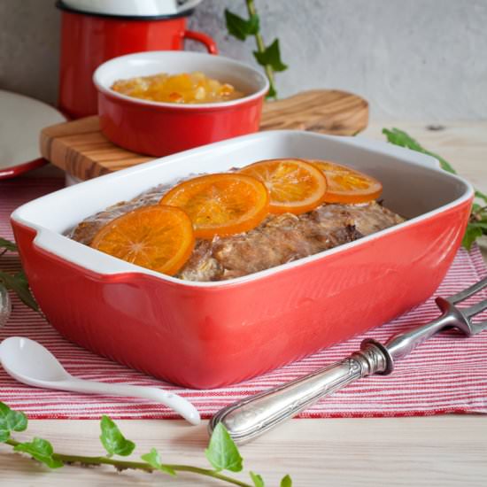 DUCK MAGRET WITH CANDIED ORANGE