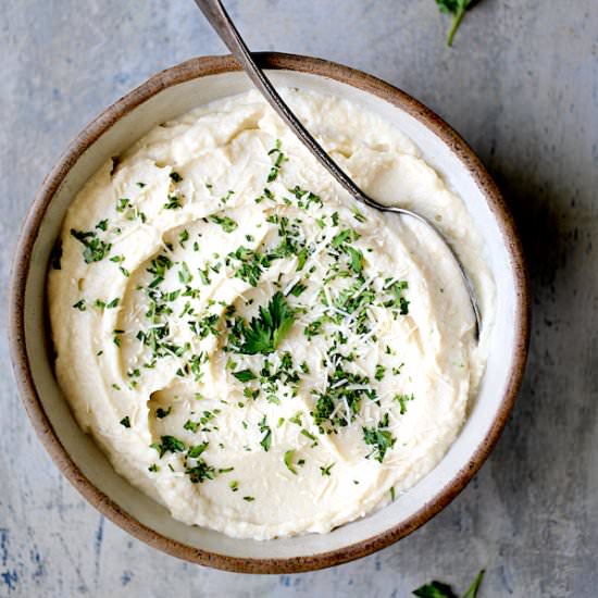 Cauliflower White Bean Puree