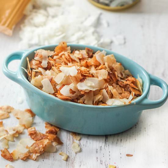 Cinnamon Vanilla Coconut Chips