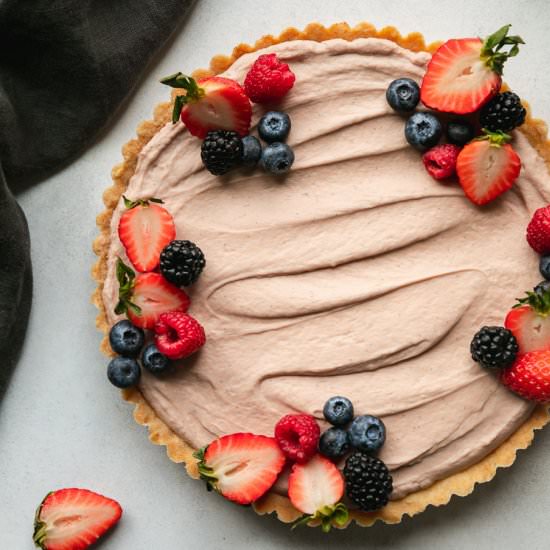 Chocolate Cheesecake Tart