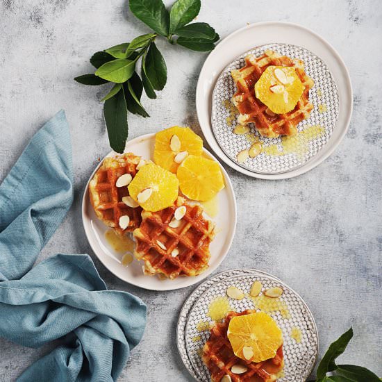 Waffles A La Suzette