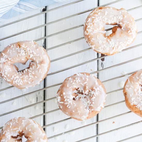 Lemon Coconut Donuts