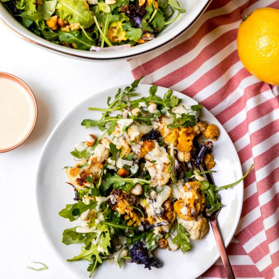 Roasted Cauliflower Salad