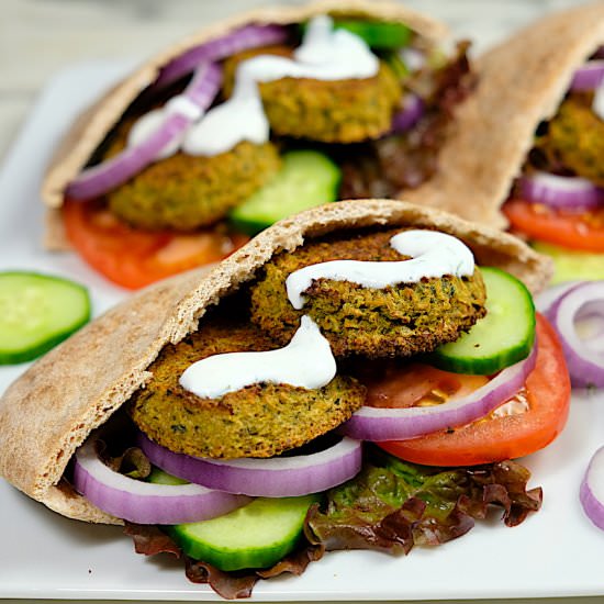 Baked Falafel
