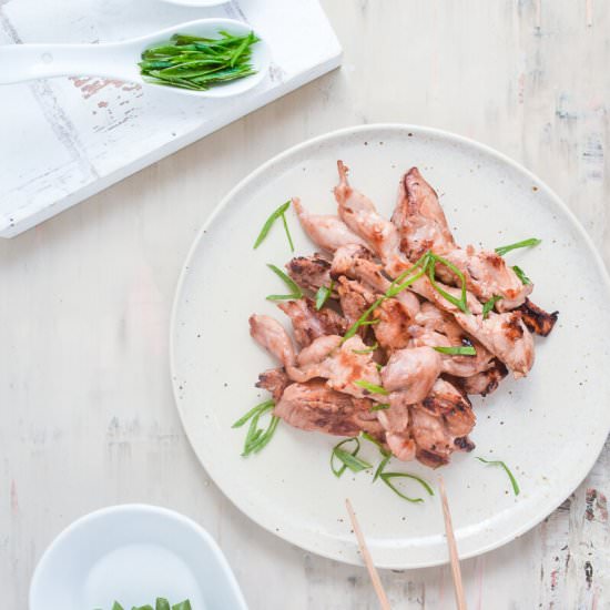 Broiled Asian Chicken Thighs