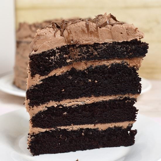 Nutella Chocolate Cake