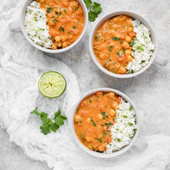 Chickpea Peanut Stew