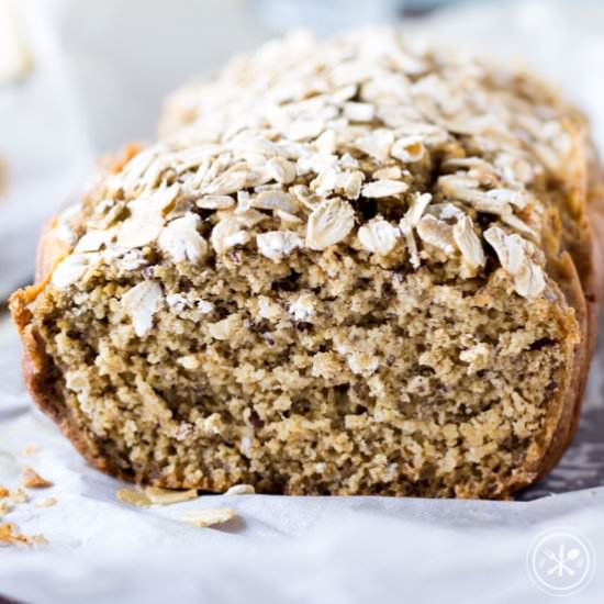 Savory Oat Flour Bread