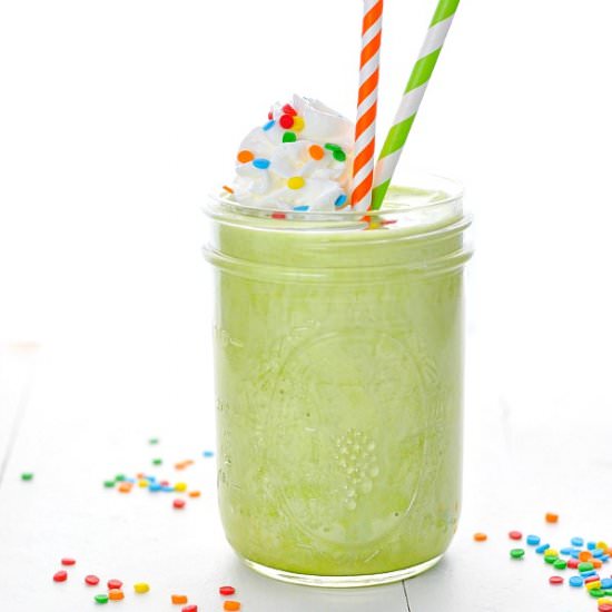 Healthy Shamrock Shake