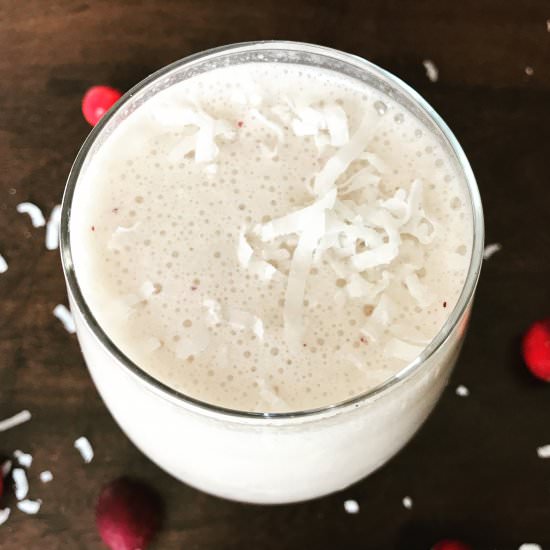Cranberry & Coconut Smoothie