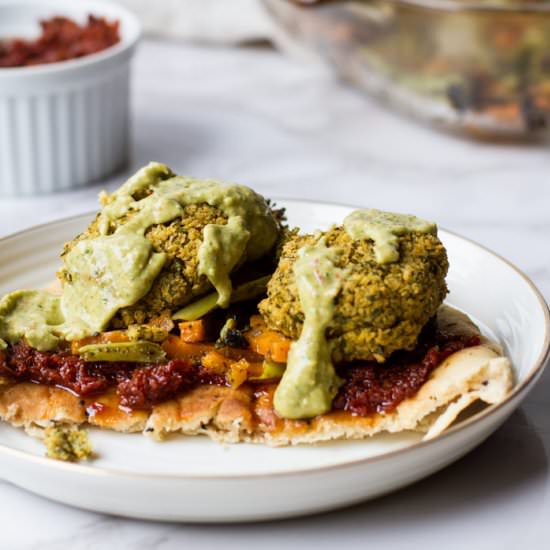 Crispy Baked Falafel