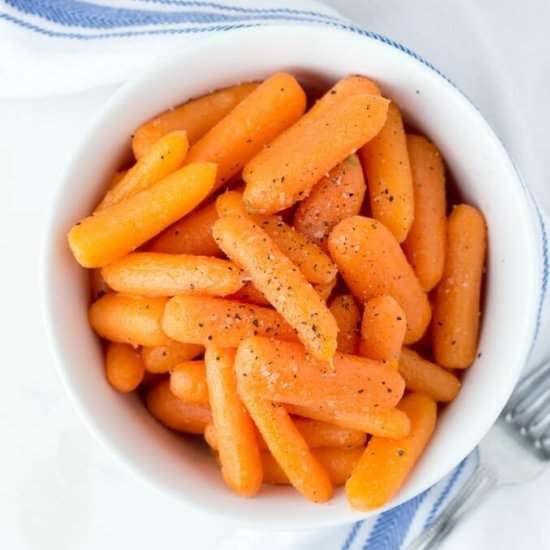 Braised Baby Carrots