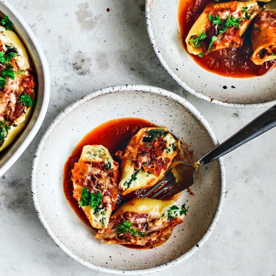 Mediterranean Stuffed Shells