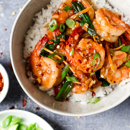 Honey Garlic Shrimp