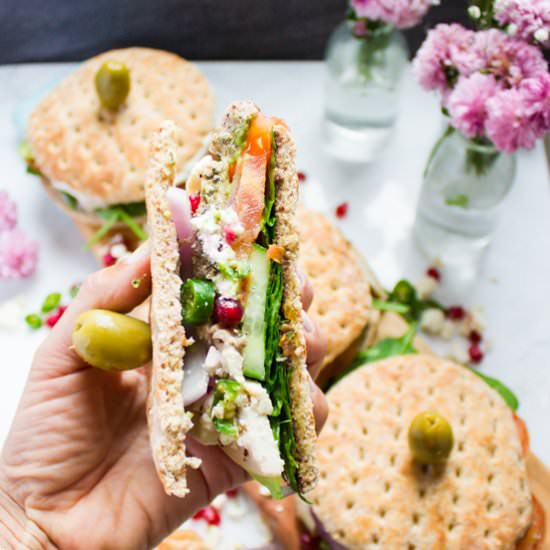 Mediterranean Turkey Sandwich