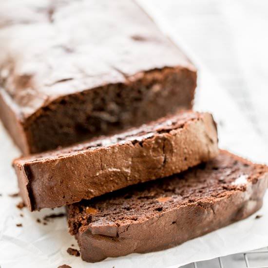 Double Chocolate Loaf Cake