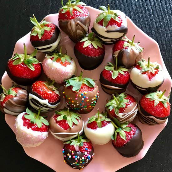 Chocolate Coated Strawberries