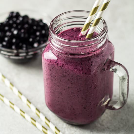 Blueberry Breakfast Smoothie