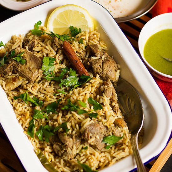 Saffron Rice with Beef