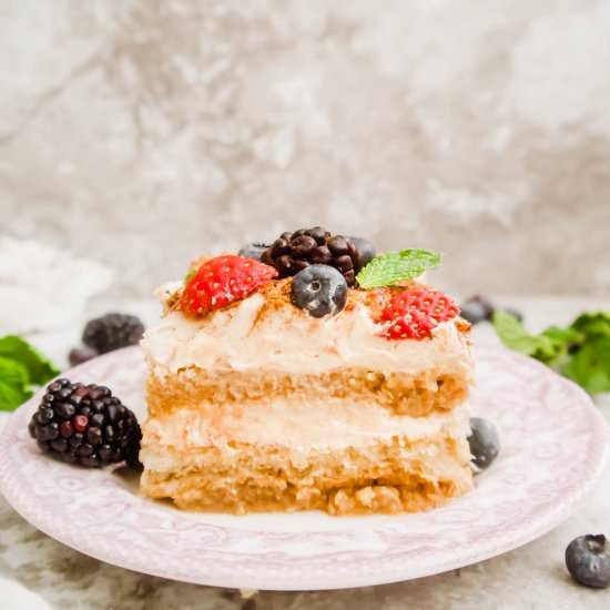 Dairy-Free Fresh Berry Tiramisu