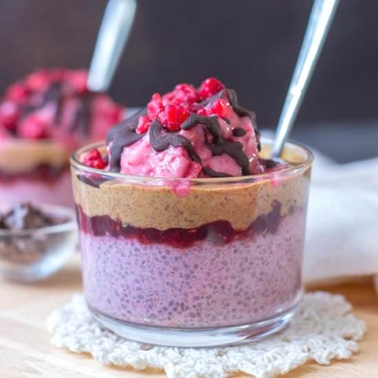 Raspberry Chia Pudding