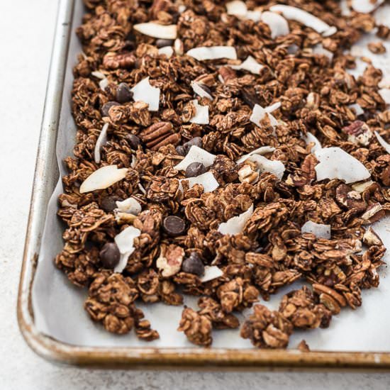German Chocolate Granola