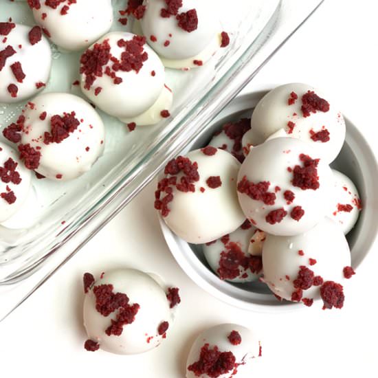 Red Velvet Cake Balls