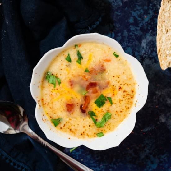 Instant Pot Bacon Corn Soup