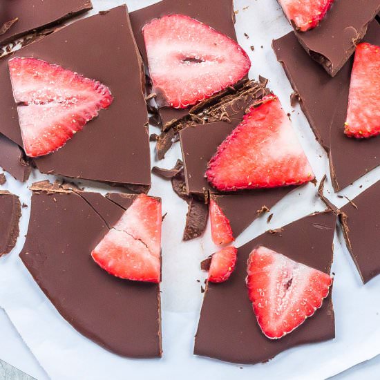 Strawberry Chocolate Bark
