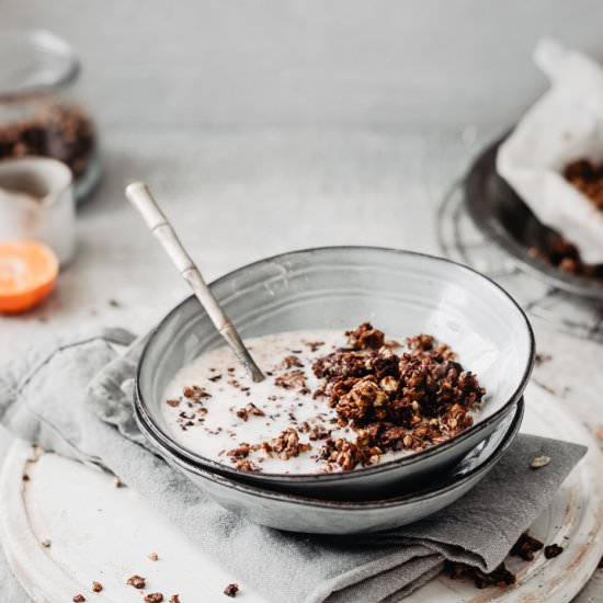 HEALTHY GRANOLA CHOCOLATE GRANOLA
