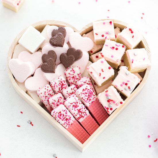 Valentine’s Day Wafer Treats