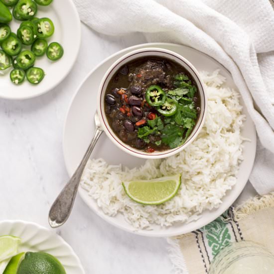 Slow Cooker Black Beans