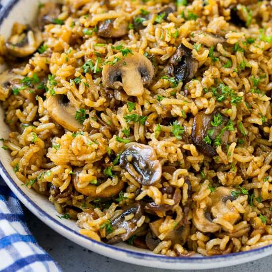 Mushroom Rice