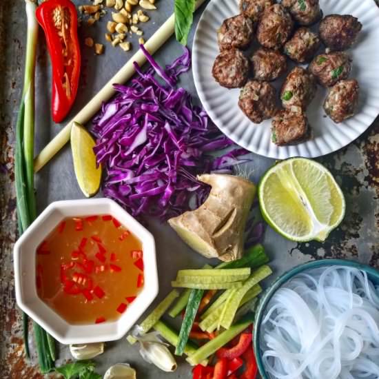 Vietnamese Lamb Meatballs