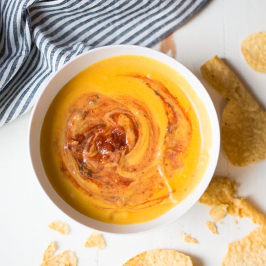 Dairy-Free Salsa Cheese Sauce