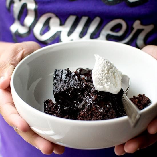 Vegan Chocolate Pudding Cake