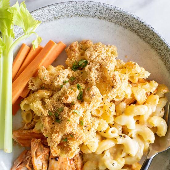 Buffalo Chicken Mac and Cheese