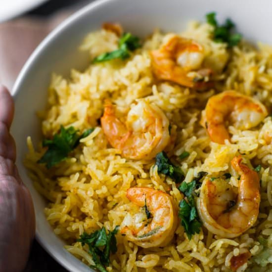 Shrimp / Prawn Biryani