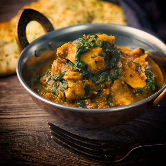 Chicken Saag or Saagwala