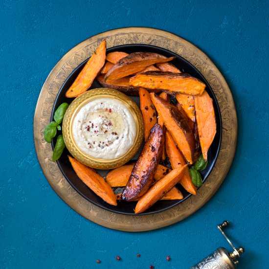 Sweet potato baked fries