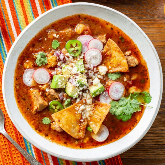 Slow-Cooker Pork Posole